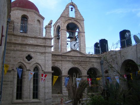 A templom, ahol Mária bújkált Jézussal Heródes haragja elől